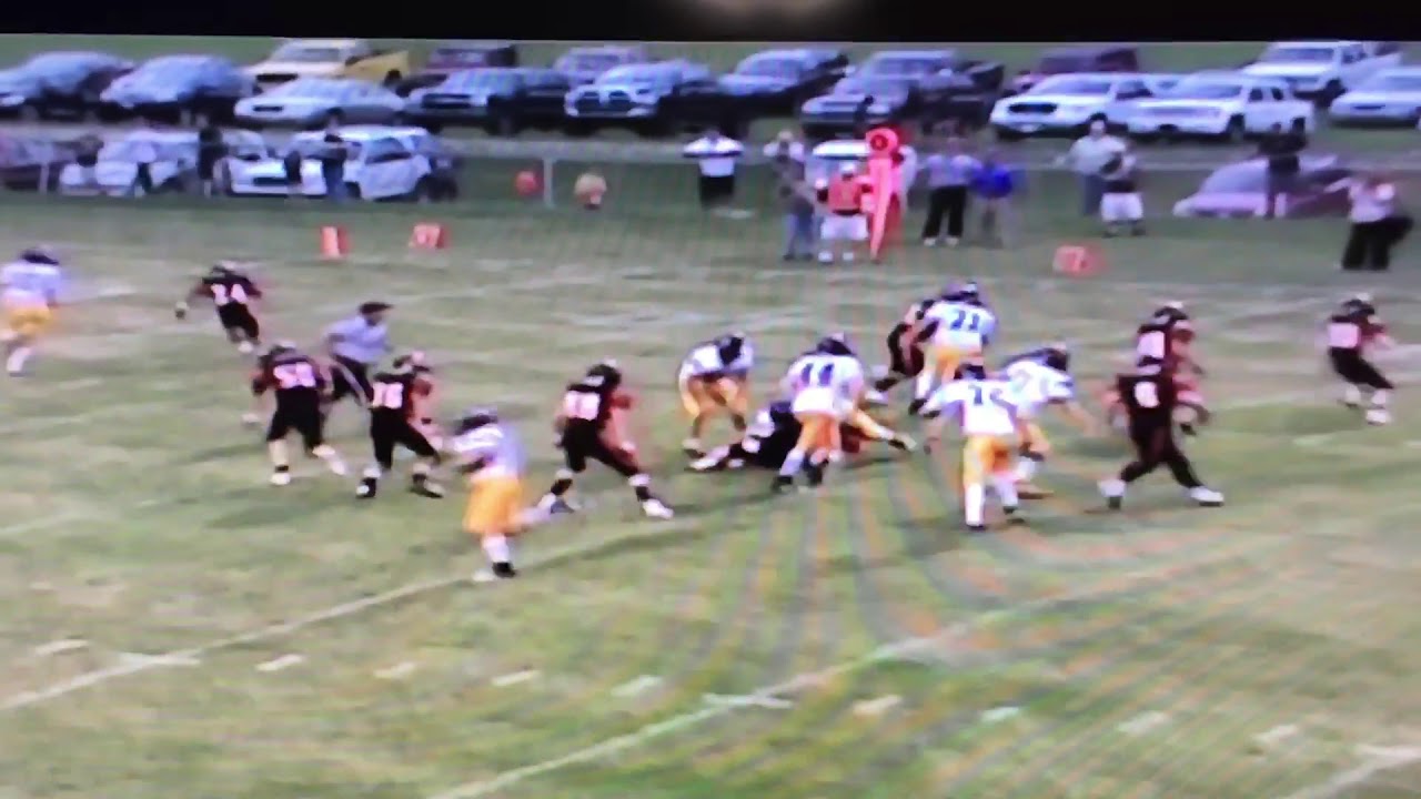 Blissfield Football Boot for TD vs Hudson. YouTube