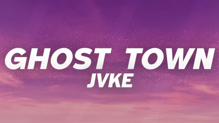 JVKE - ghost town (Lyrics) - DayDayNews