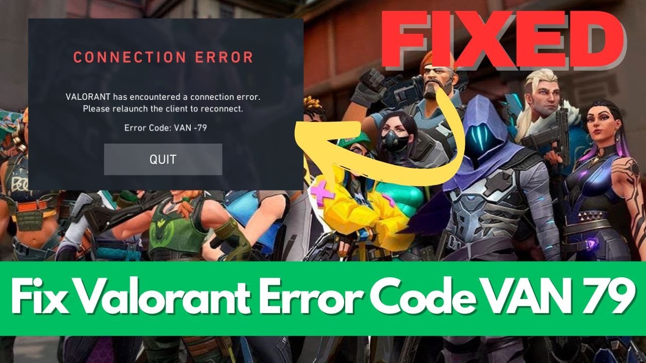 Fix Valorant Error Code VAN 79 | Easy Step-by-Step (100% Working) - YouTube