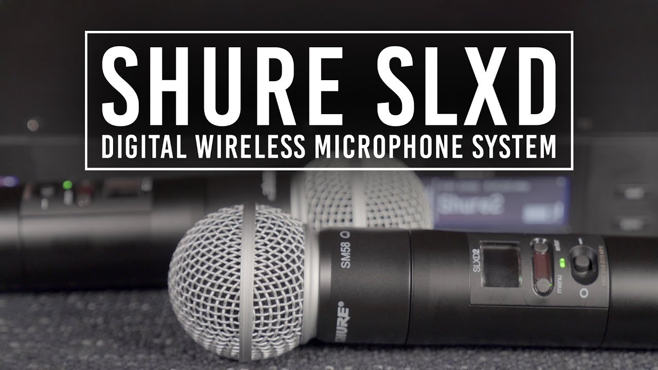 Shure SLXD Digital Wireless Microphone System