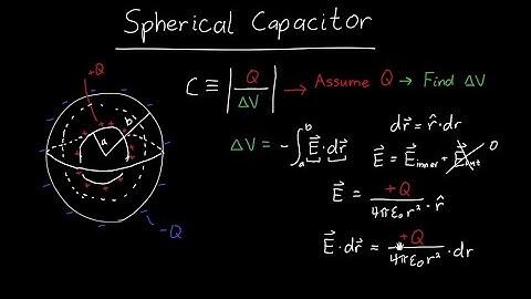 lecture 5 (capacitance of a spherical capacitor inner and outer sphere is earthed separate cases)