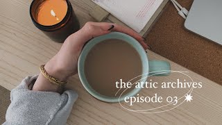 the attic archives | ep. 3 ✸ quiet days, packing shop orders, playing video games