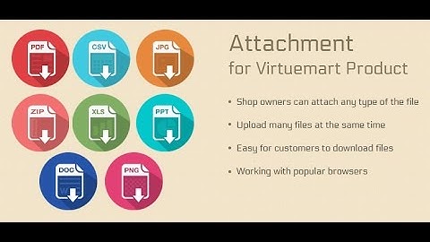Attachment for Virtuemart Product - Virtuemart Extensions