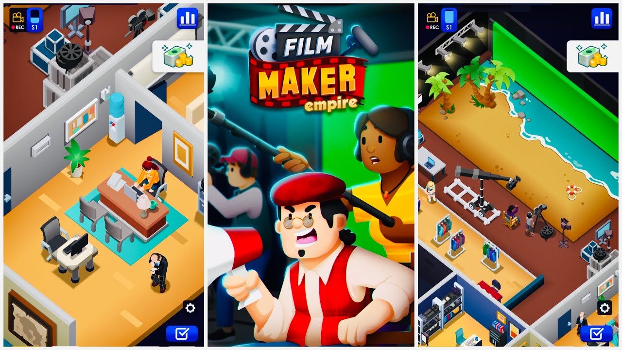 IDLE FILM MAKER EMPIRE TYCOON | iOS | Soft Launch | First Gameplay