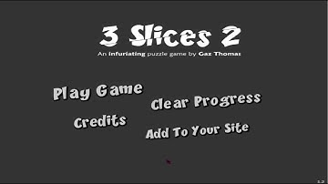 3 Slices 2 Full Walkthrough