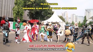 MLBB ALLSTAR-JOB COSPLAY RAMERAME   AWARDING LOMBA COSPLAY PART 1