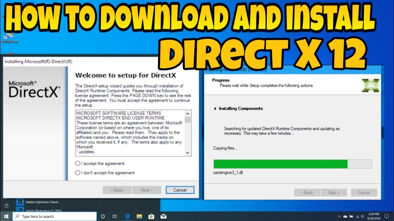 windows directx download
