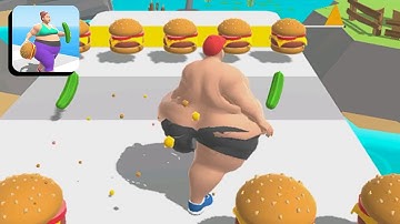 Fat 2 Fit 🌭🍔 BIG UPDATE!! All Levels Gameplay Android, iOS 23