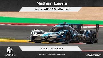 iRacing - 24S3 - Acura ARX-06 - IMSA - Algarve - NL