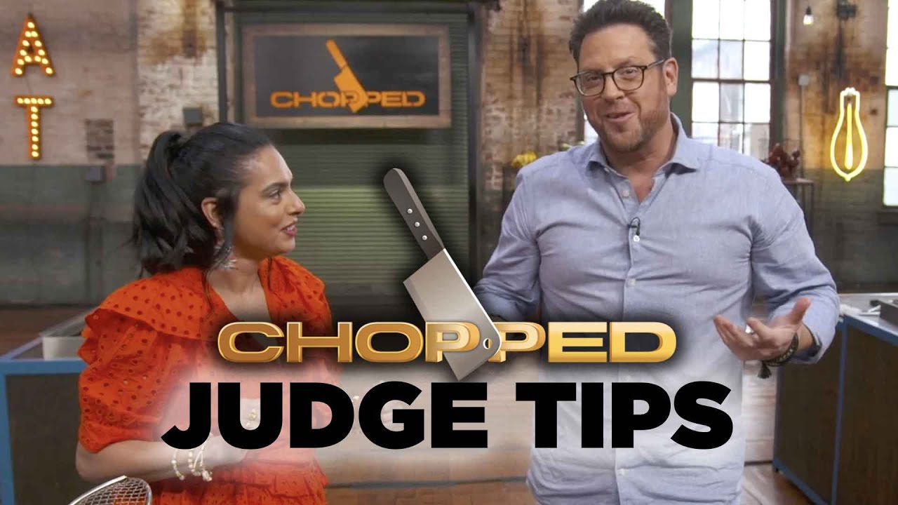 How to Cut Pineapple and Watermelon with Maneet and Scott | CHOPPED | Food Network