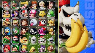 Mario Tennis Fever All Characters, Colors & Fever Rackets screenshot 5