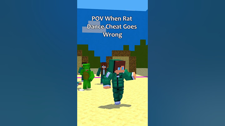 Squidgame Rat Dance Cheat Goes Wrong | JJ and Mikey #maizensisters #minecraft #fyp #funny #ratdance