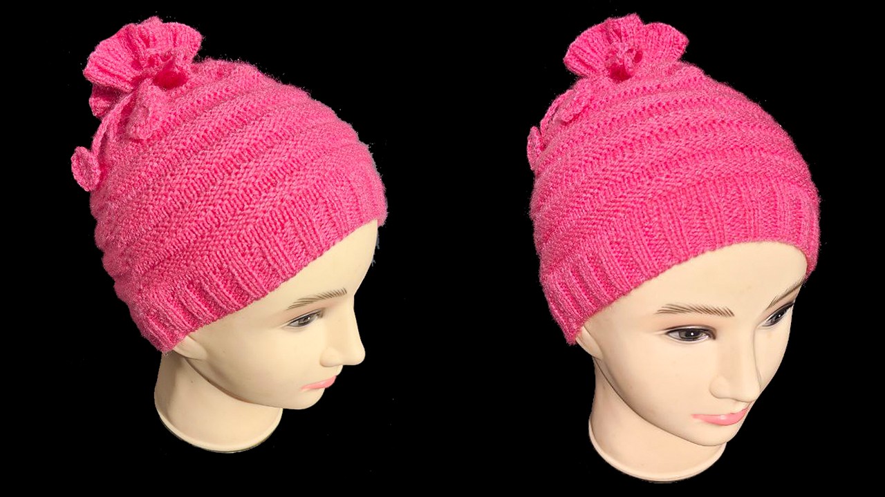 Cap Tutorial 506- Easy Cap Knitting Tutorial - YouTube
