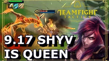 SHYVANA is QUEEN of TFT - 9.17 Teamfight Tactics Dragon Shapeshifter Build Comp Strategy Guide lol