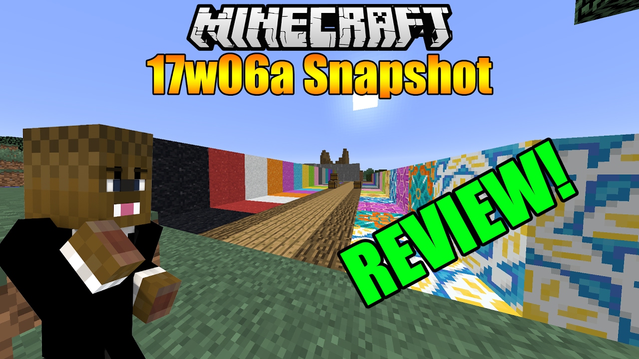 Minecraft 17w06a Snapshot Review | Multe blocuri noi! - YouTube