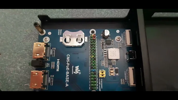 Waveshare CM5-POE-BOX-A / CM5-PoE-BASE-A issue