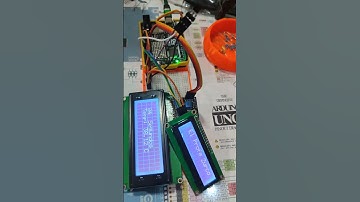✨ Probando Manejo de multiples pantallas LCD I2C en Arduino R4 WiFi #shorts