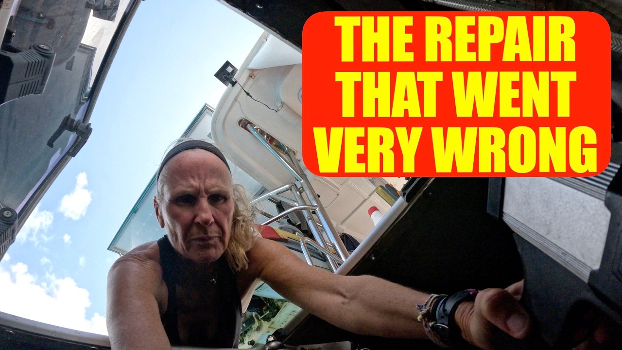 ⁣370: Boat Work in Huahine: A Big Fail & Two Wins