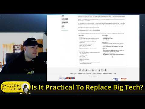 Is it Practical to Replace Big Tech Services with FOSS?