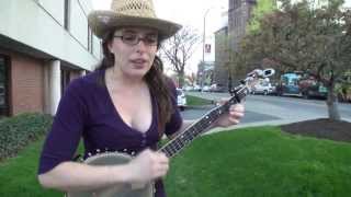 Michelle Younger - Banjo - City Newspapers Best Busker Contest 2013 Rochester, NY chords