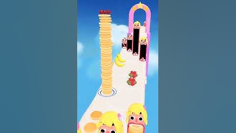 Pancake Run 3D MAX LEVEL  Android İos MOBİL GAMES Part 5  #shorts