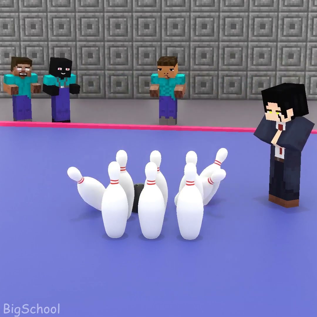 Who will win in the bowling challenge? ?