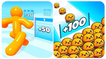 Tall man Run Vs Food Run Top Mobile Max  Update level gameplay