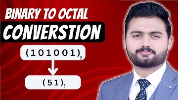 Binary to Octal Number Conversion | Example in Urdu/Hindi