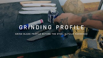 Knife Making Part 4: Grinding The Profile