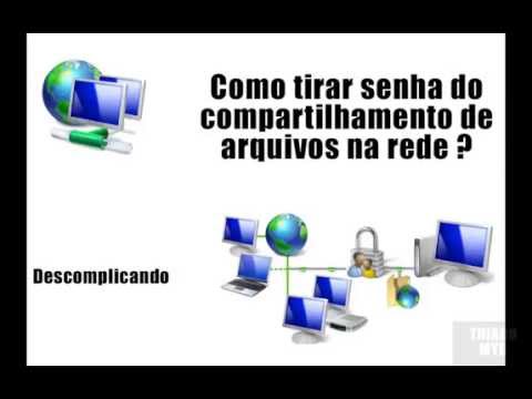 Tirando senha do compartilhamento de rede