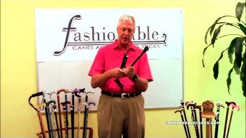 Folding and Unfolding your Cane