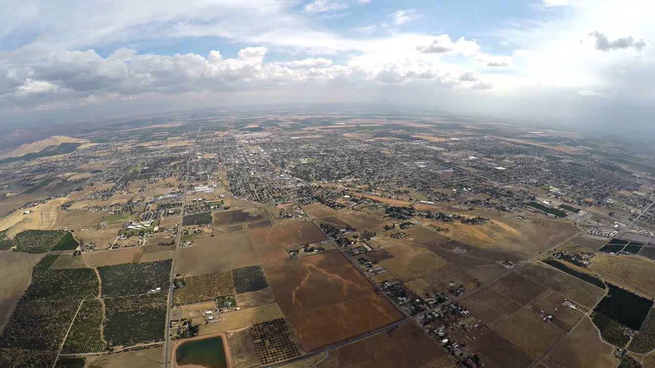 Sky High Porterville CA (AERIAL) YouTube