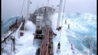 Top 10 Huge Ships Overcome Horrific Waves In Storm