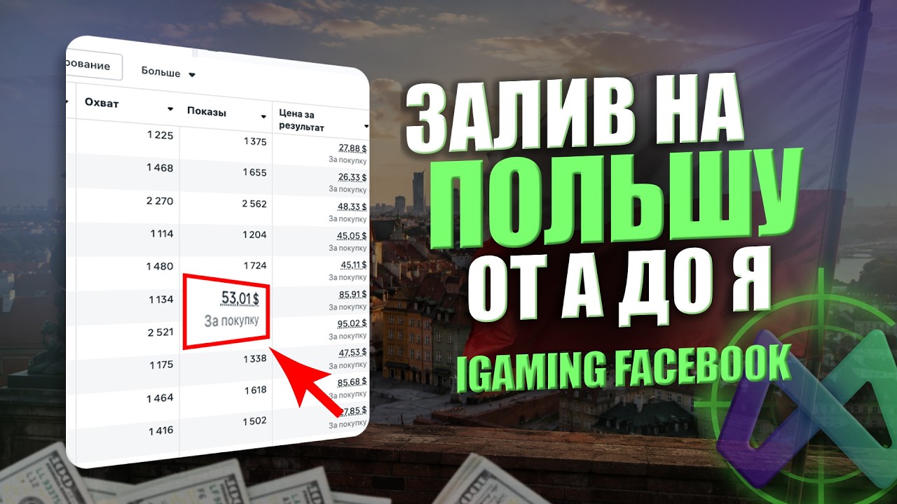 КАК ЗАЛИТЬ FACEBOOK НА ПОЛЬШУ И ЗАРАБОТАТЬ $1300+ | Арб… — Transcript