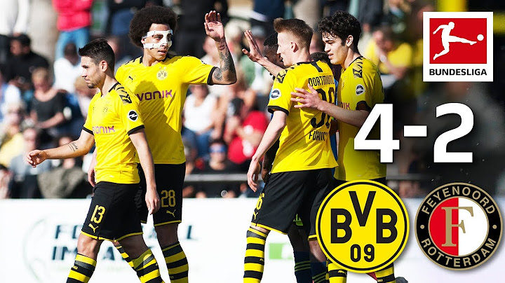 Borussia Dortmund vs. Feyenoord Rotterdam 4-2 Highlights - First BVB Win This Year