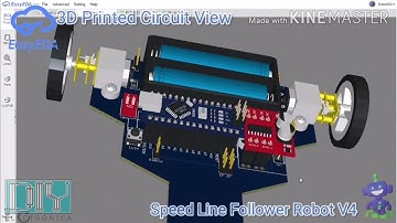 Speed Line Follower Robot V4 (Prototype Preview)