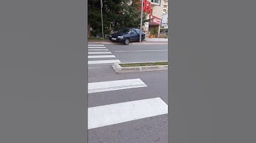 A new DARING way to park your car on the sidewalk #shorts