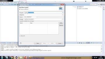 Maven Project Using Eclipse   How to build a Proje