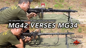 MG42 vs MG34 - Maschinengewehr Comparison