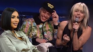 Download Lagu Watch Miley Cyrus TEASE Pete Davidson Over Kim Kardashian Romance MP3