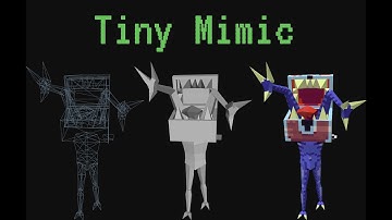 How to make low poly pixel art creatures in Blockbench - Mimic