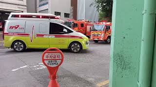 (서울 송파소방서) 구급차 출동