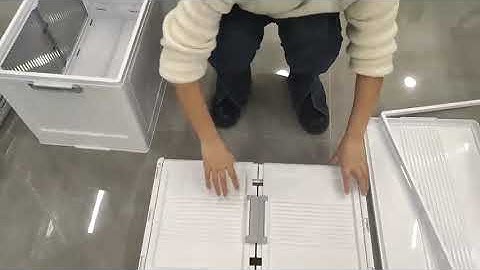 Installation Method of Joybos® Stackable Storage Bins with Lids and Doors