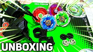 Unboxing do KIT de BEYBLADE METAL FUSION (Fake)