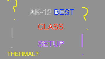 Cod Ghosts AK-12 Best Class Setup! (Effective Team Player Setup)