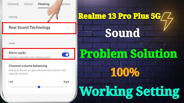 Realme 13 Pro Plus 5G Sound Problem | How to Increase Sound in Realme 13 Pro Plus 5G