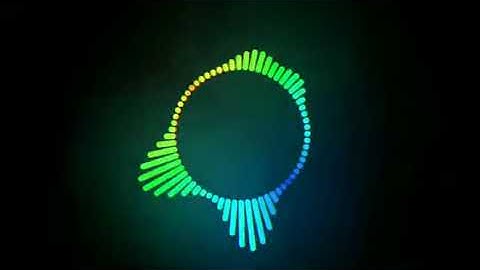 Audio Spectrum Visualizer Green Screen HD 2018   Black Screen Audio Visualizer with Round Bars