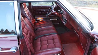 What's the Most OvertheTop Ford Interior of All Time? 1971 Ford Thunderbird Brougham