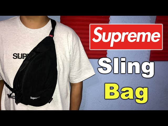 supreme sling bag red