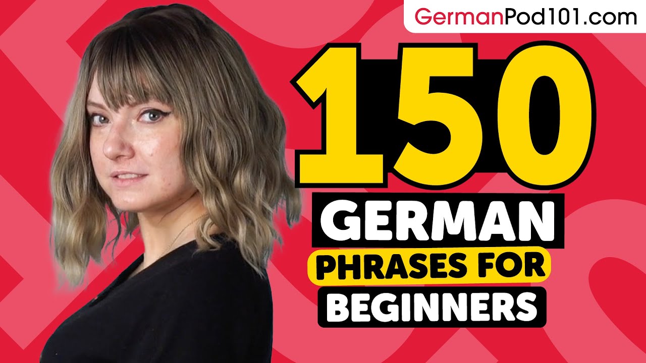 150 German Phrases for Beginners - YouTube